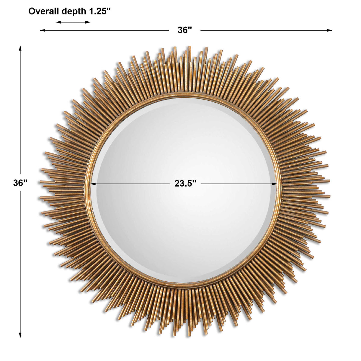 Marlo Round Mirror | BeBoldFurniture