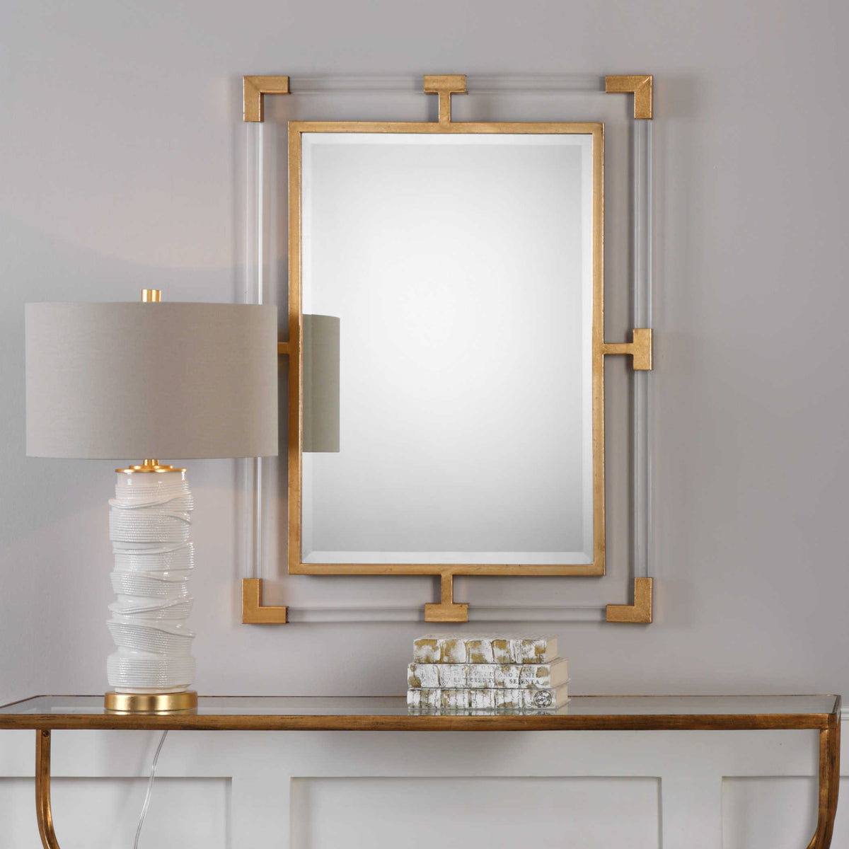 Balkan Mirror Gold | BeBoldFurniture