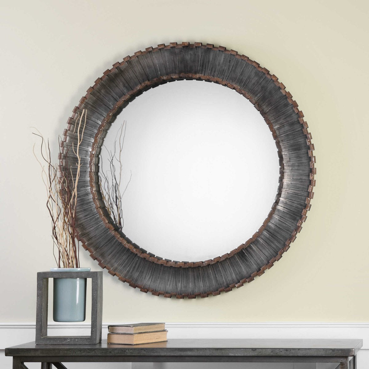 Tanaina Round Mirror | BeBoldFurniture