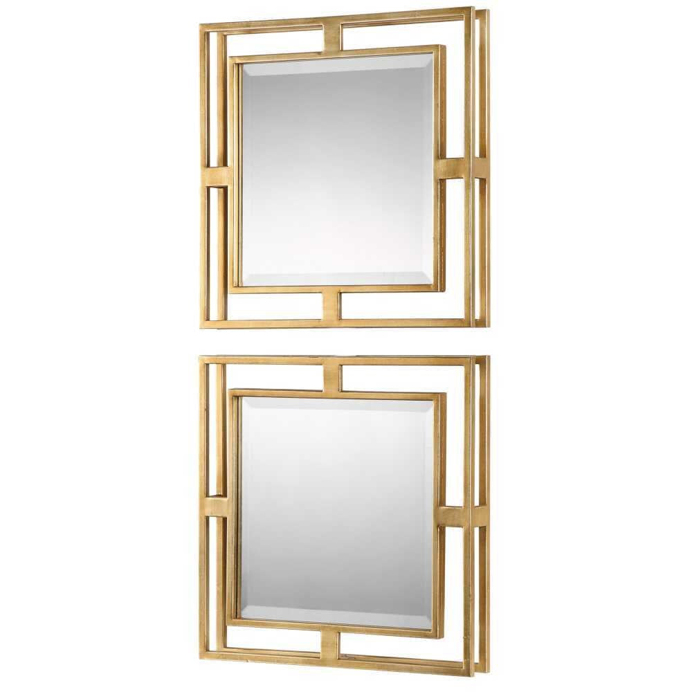 Allick Square Mirrors S/2 | BeBoldFurniture