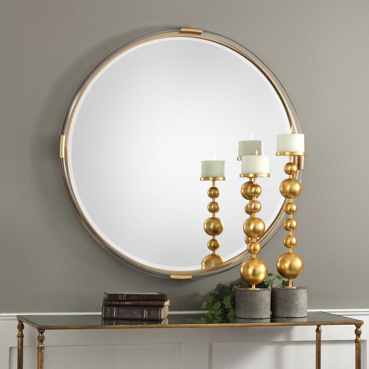 Mackai Round Mirror | BeBoldFurniture