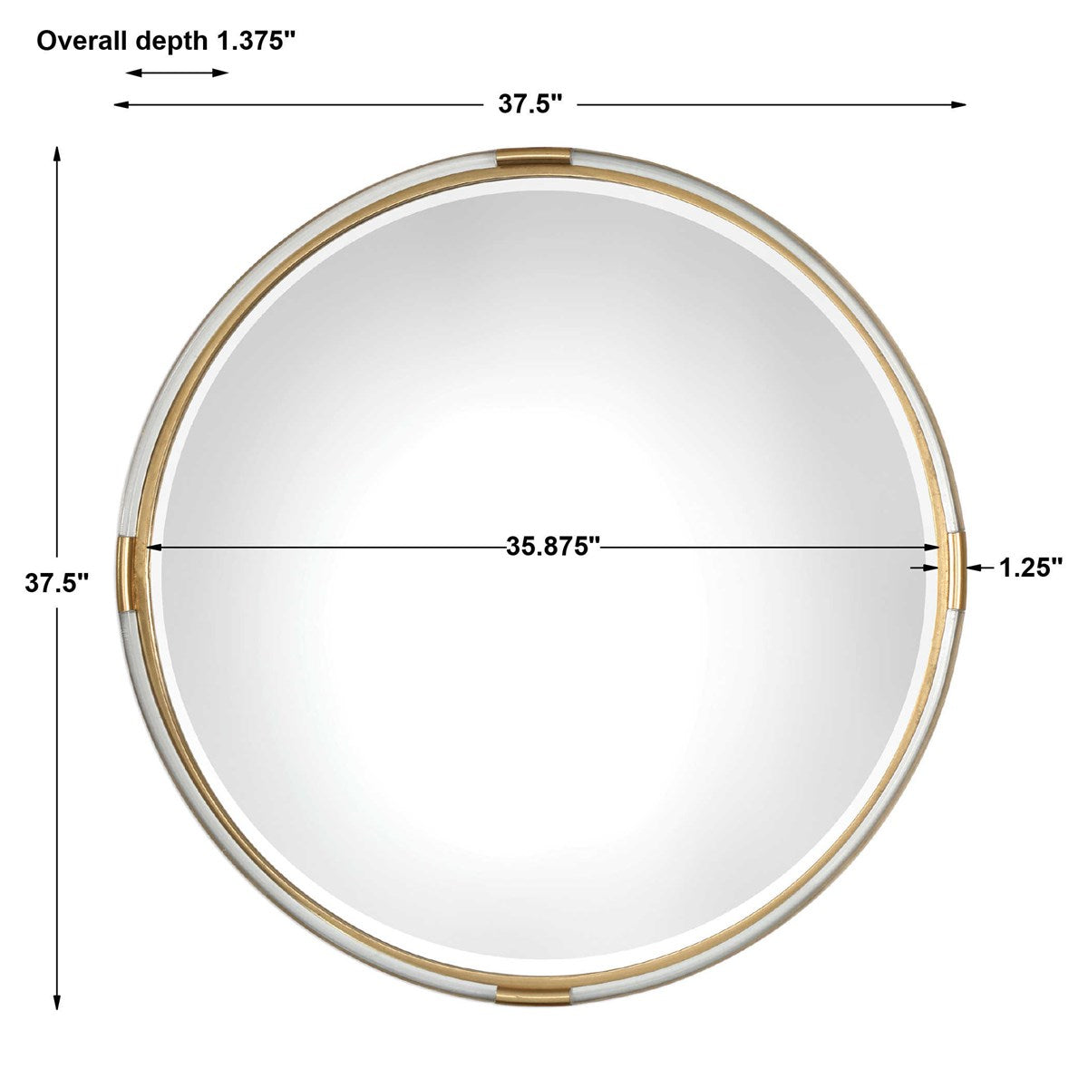 Mackai Round Mirror | BeBoldFurniture