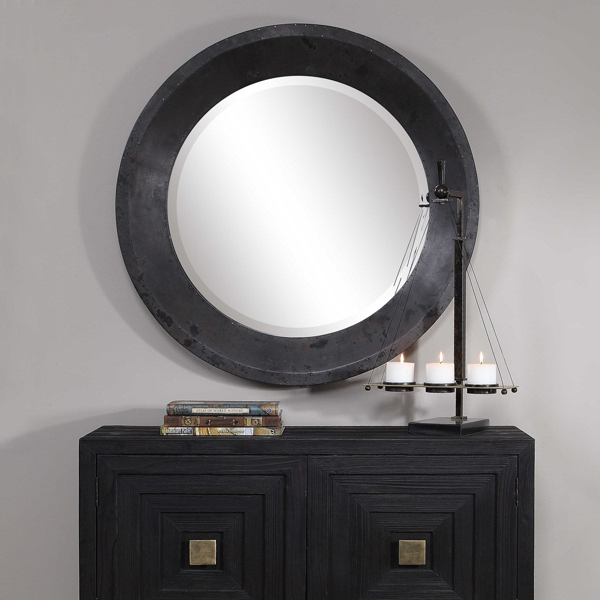 Frazier Round Mirror | BeBoldFurniture