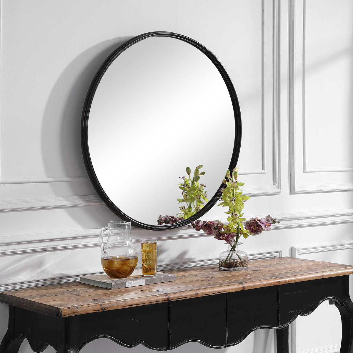 Belham Round Mirror | BeBoldFurniture