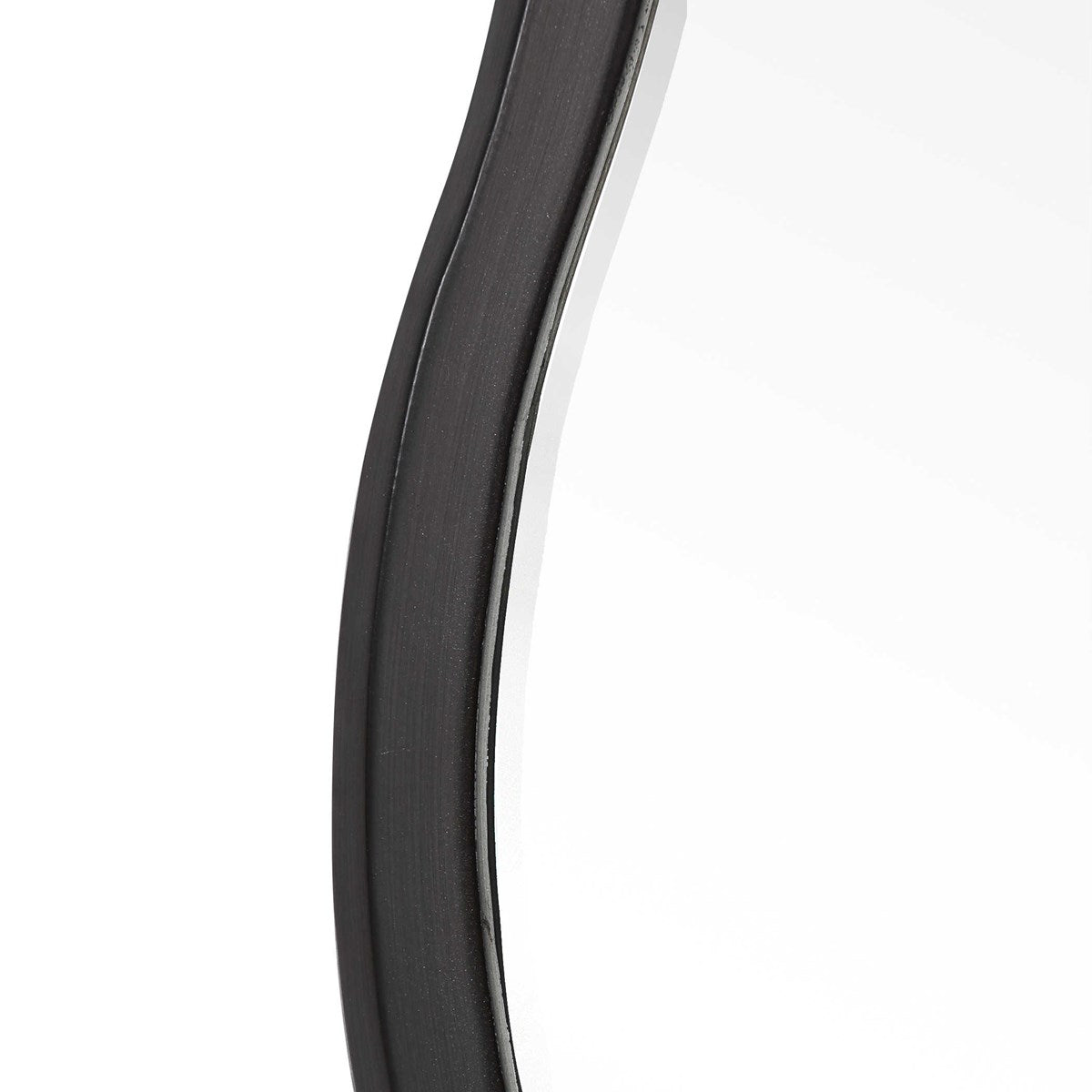 Aneta Round Mirror Black | BeBoldFurniture