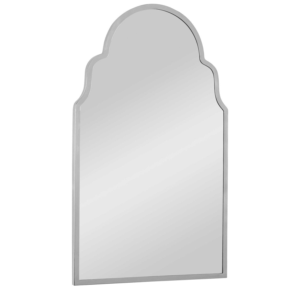 Brayden Arch Mirror Nickel | BeBoldFurniture