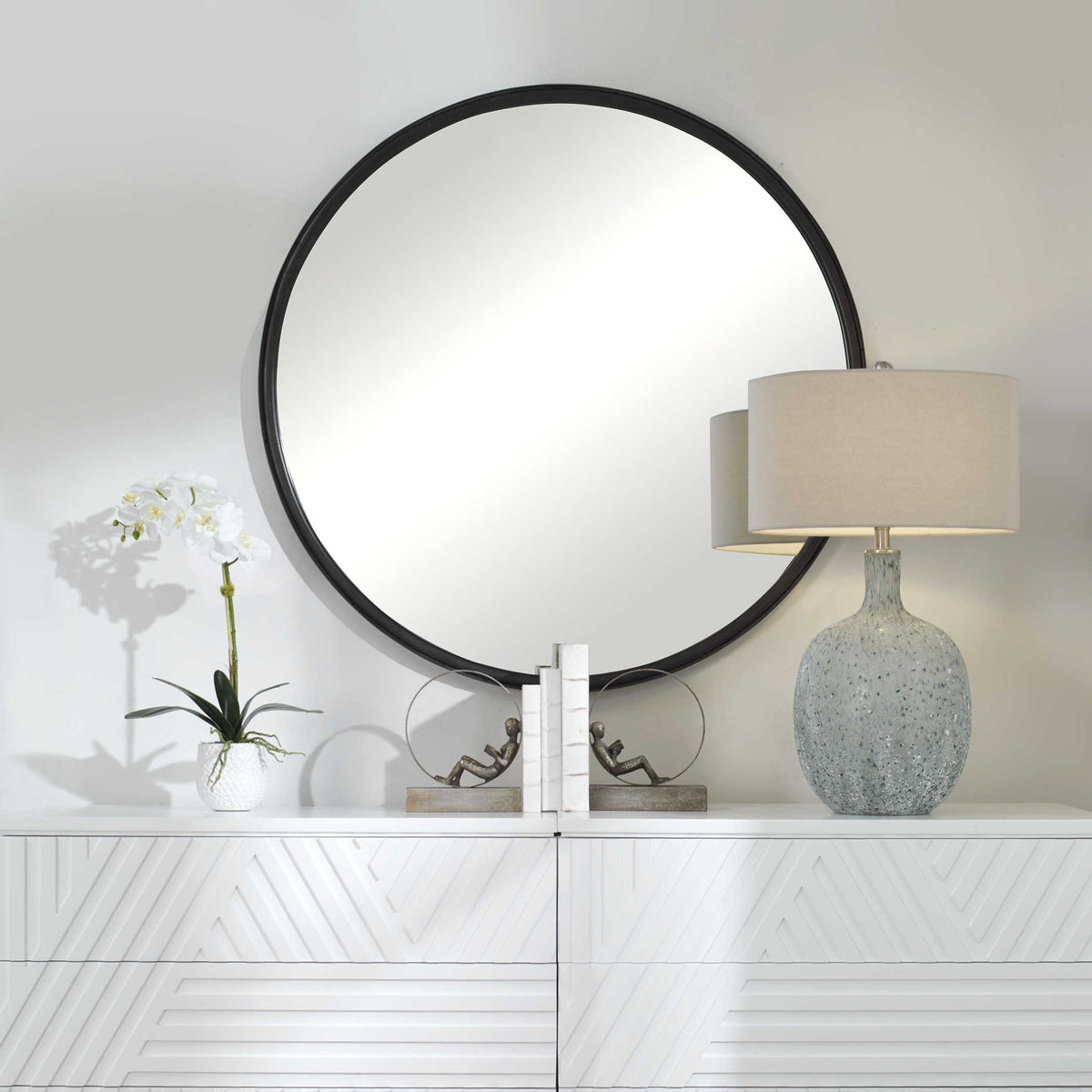 Dawsyn Round Mirror | BeBoldFurniture