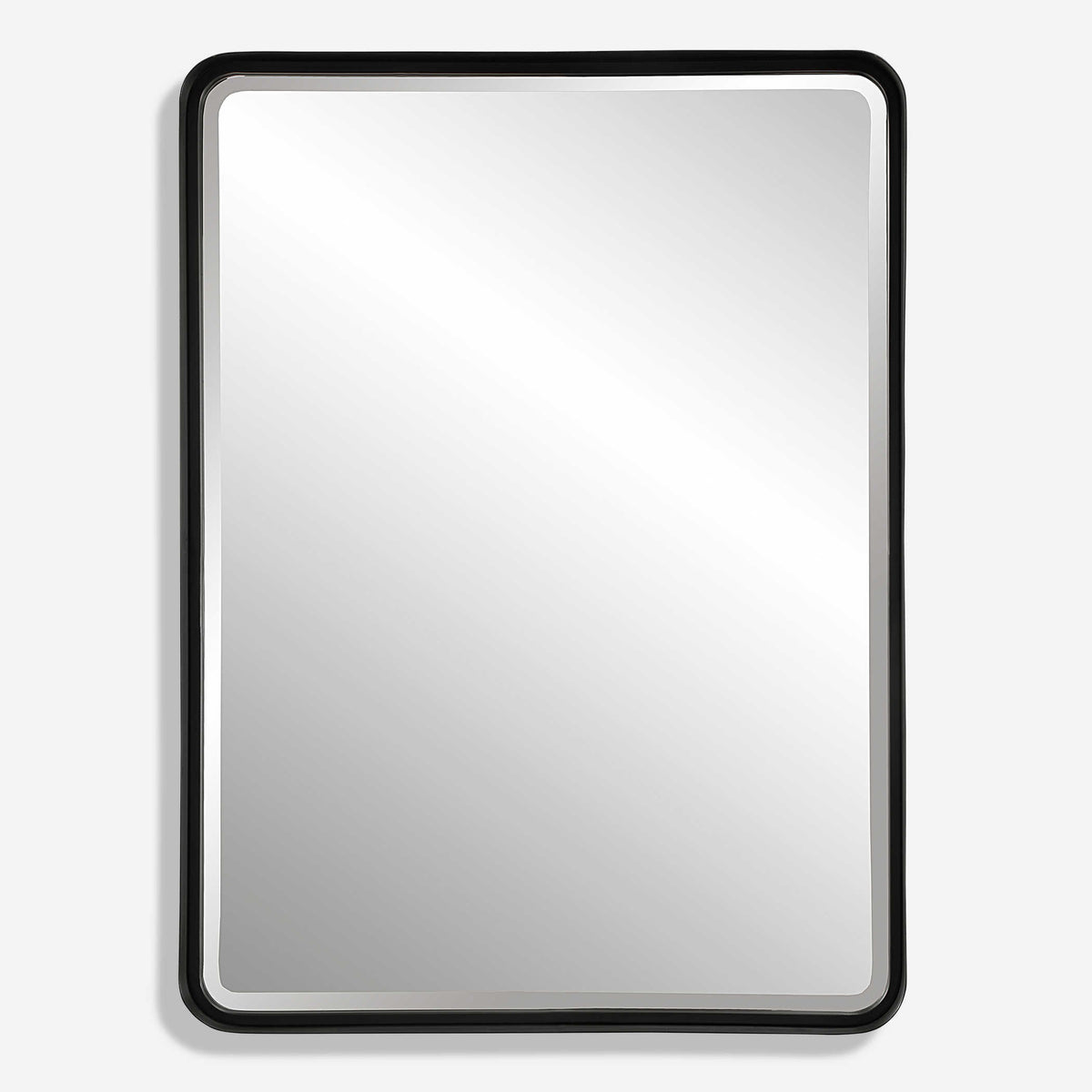 Crofton Large Mirror Black | BeBoldFurniture