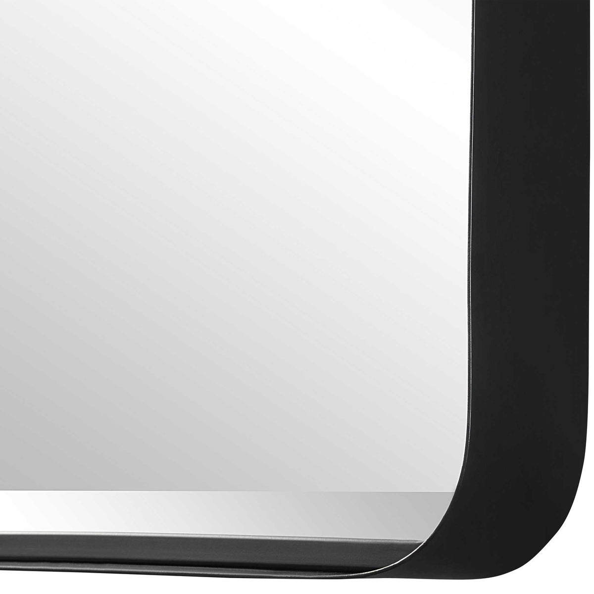 Crofton Large Mirror Black | BeBoldFurniture