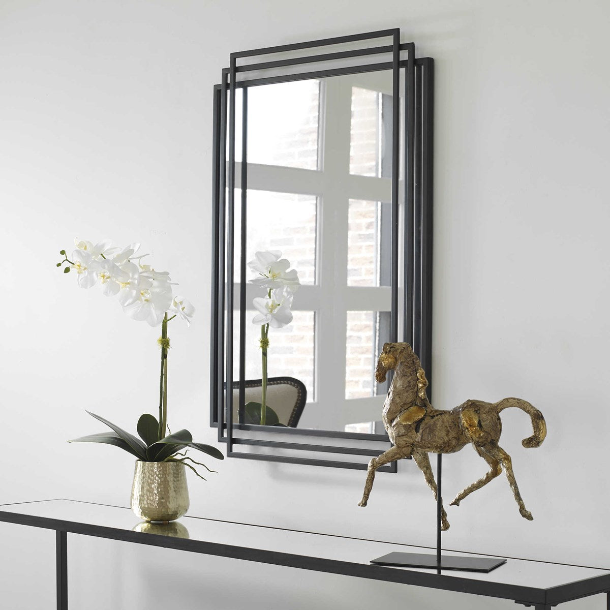 Amherst Mirror Black | BeBoldFurniture