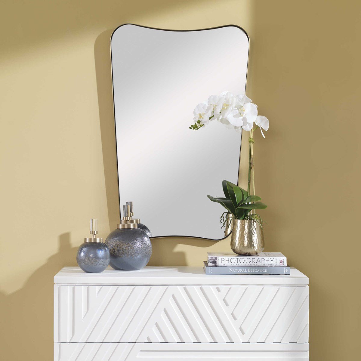 Belvoir Mirror Brass | BeBoldFurniture