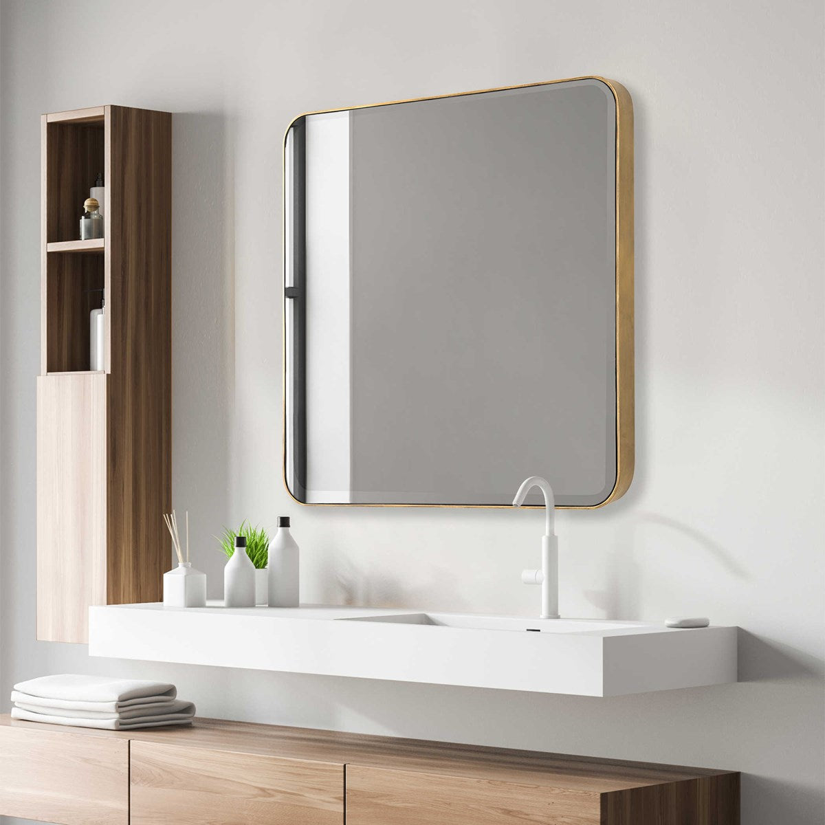 Hampshire Square Mirror | BeBoldFurniture