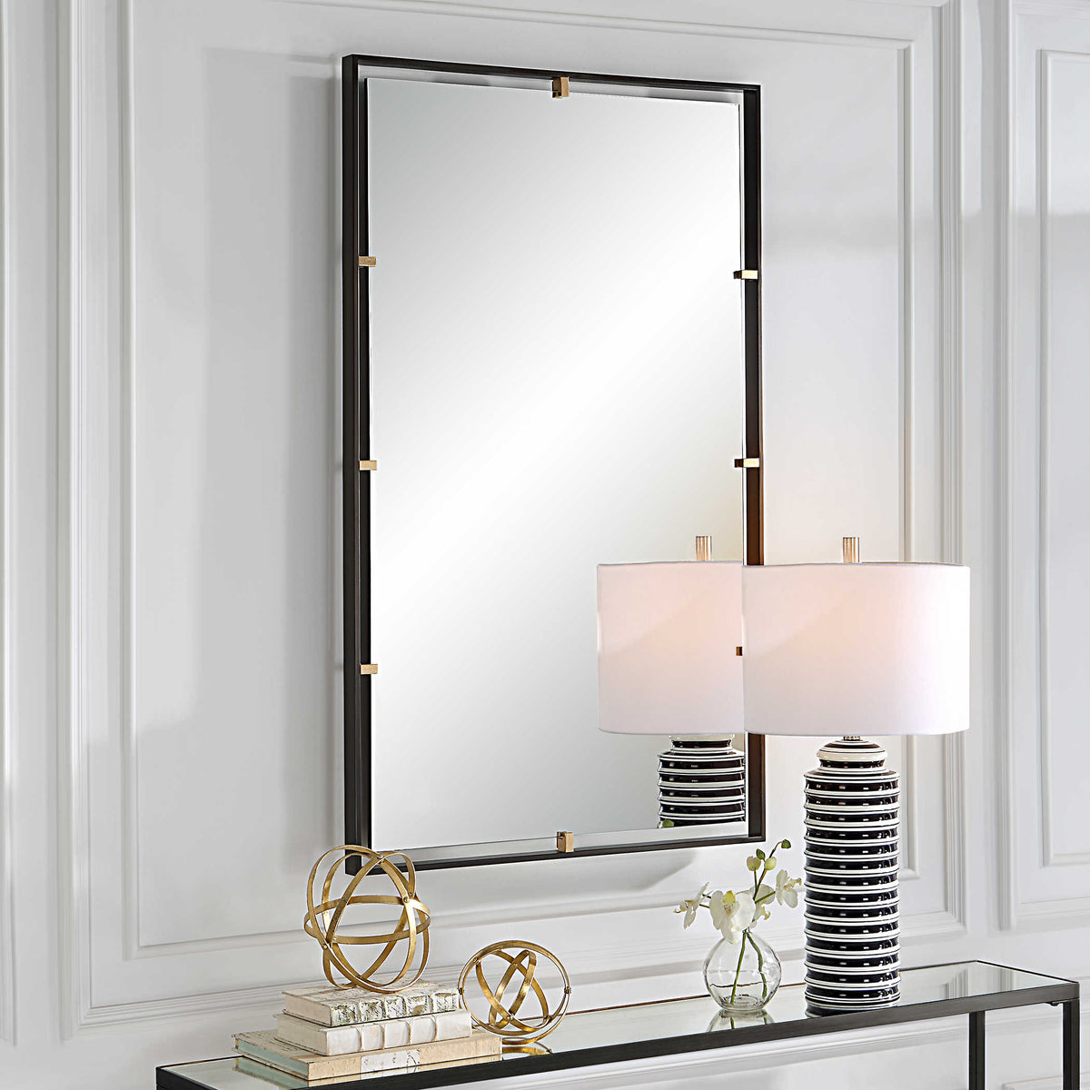 Egon Mirror Bronze | BeBoldFurniture