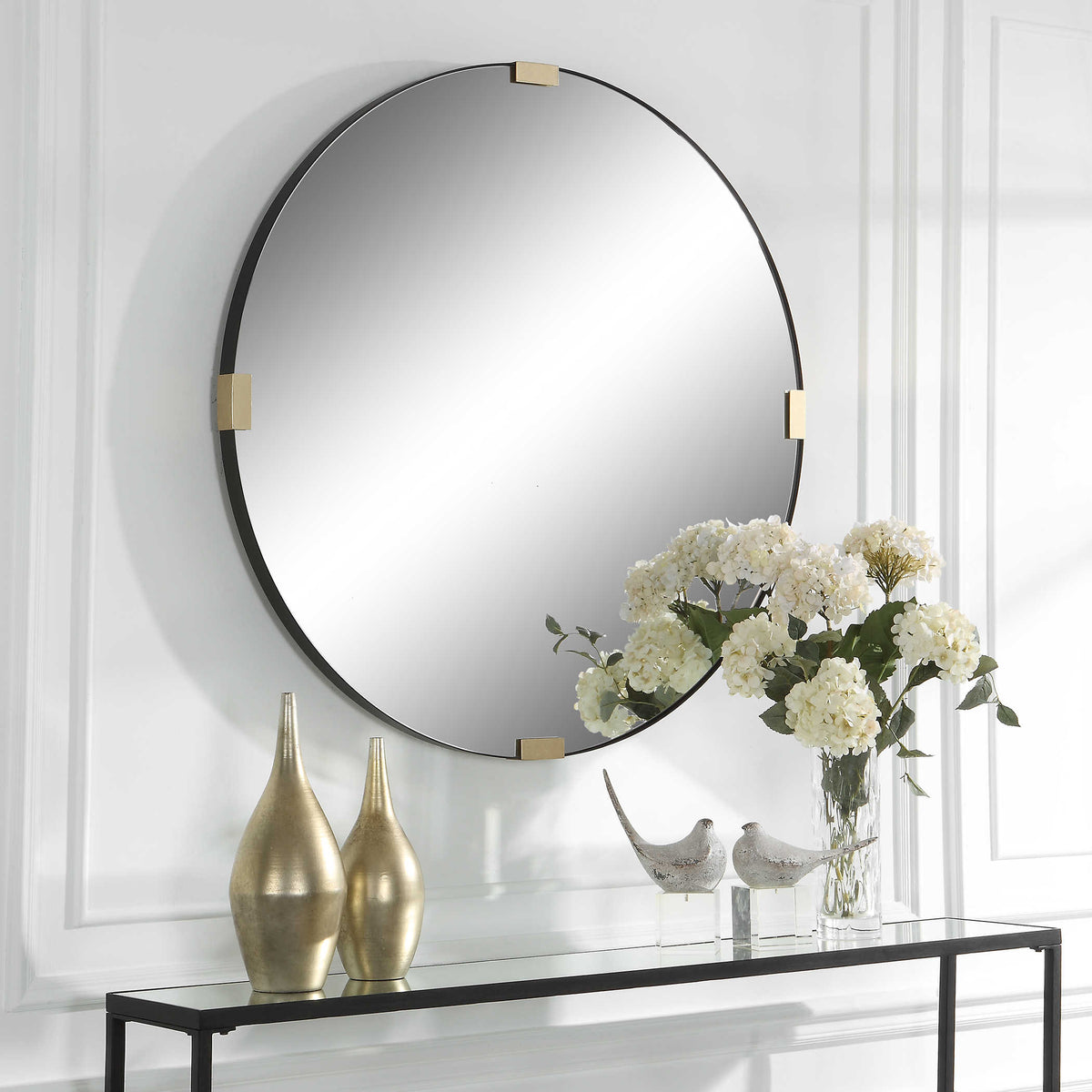 Clip Round Mirror | BeBoldFurniture