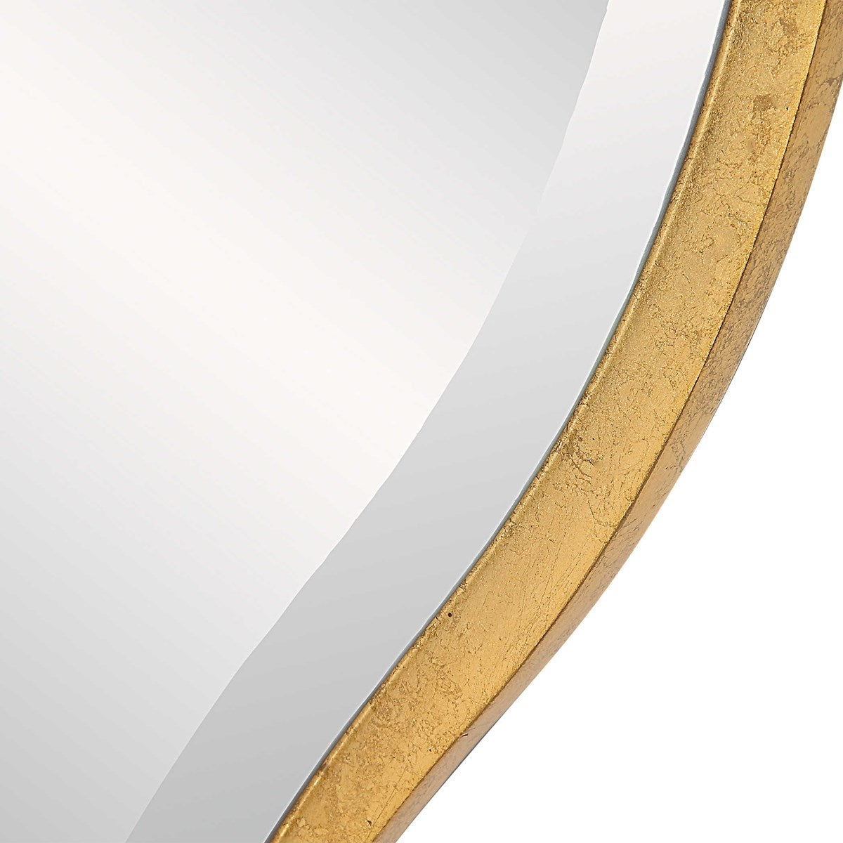 Aneta Large Round Mirror Gold | BeBoldFurniture