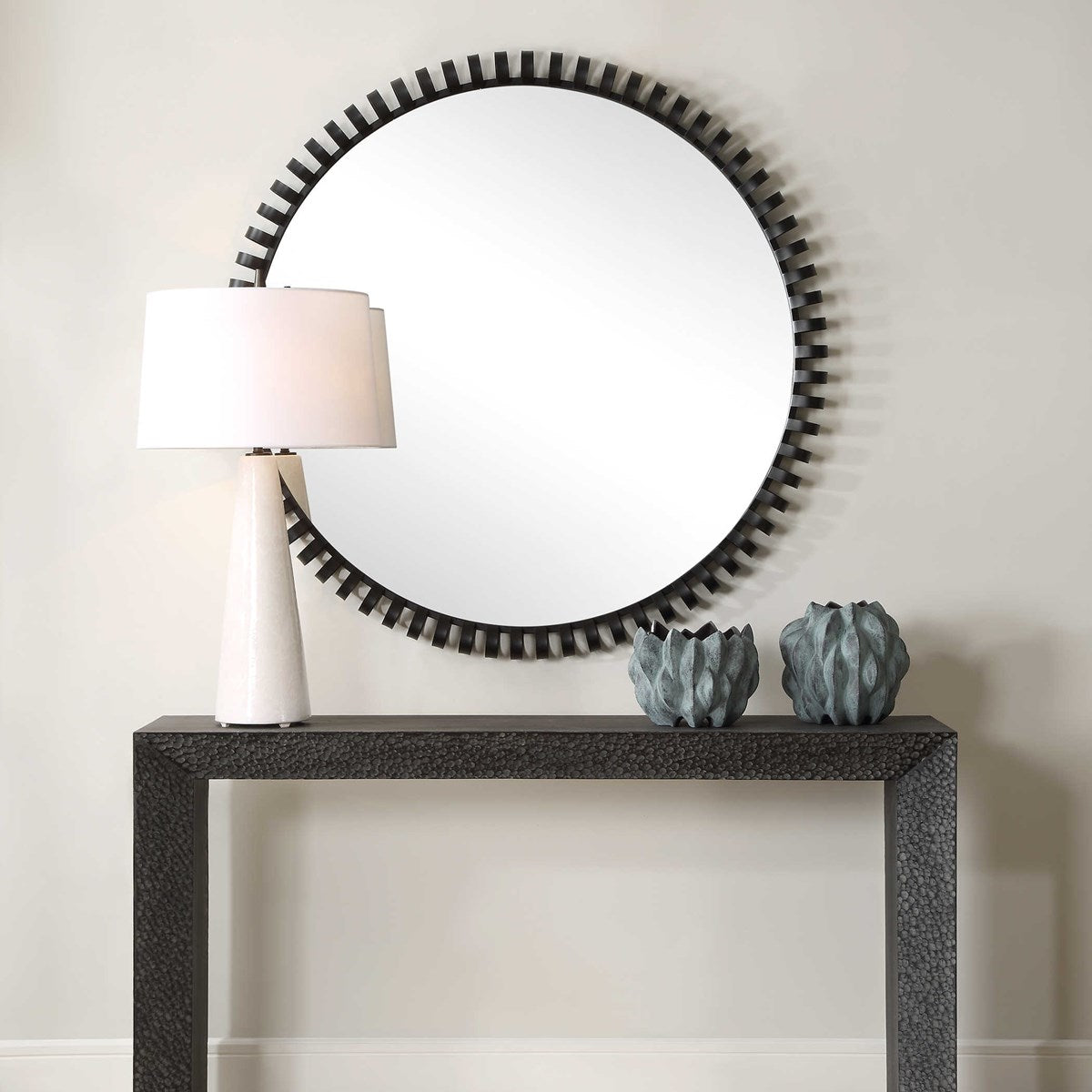 Corona Round Mirror | BeBoldFurniture