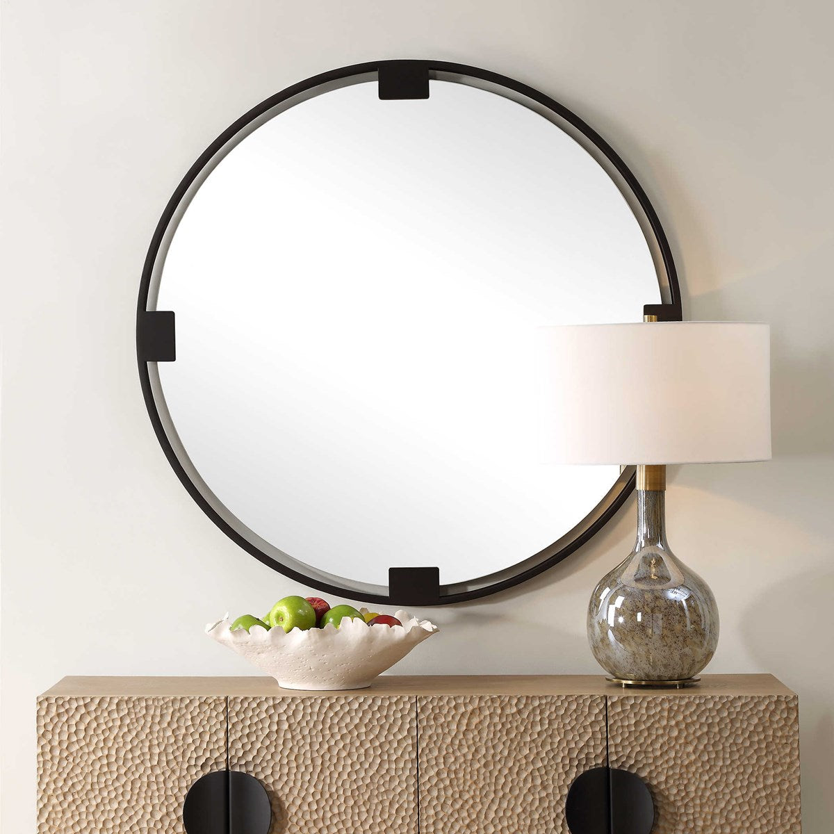 Cornelia Round Mirror | BeBoldFurniture