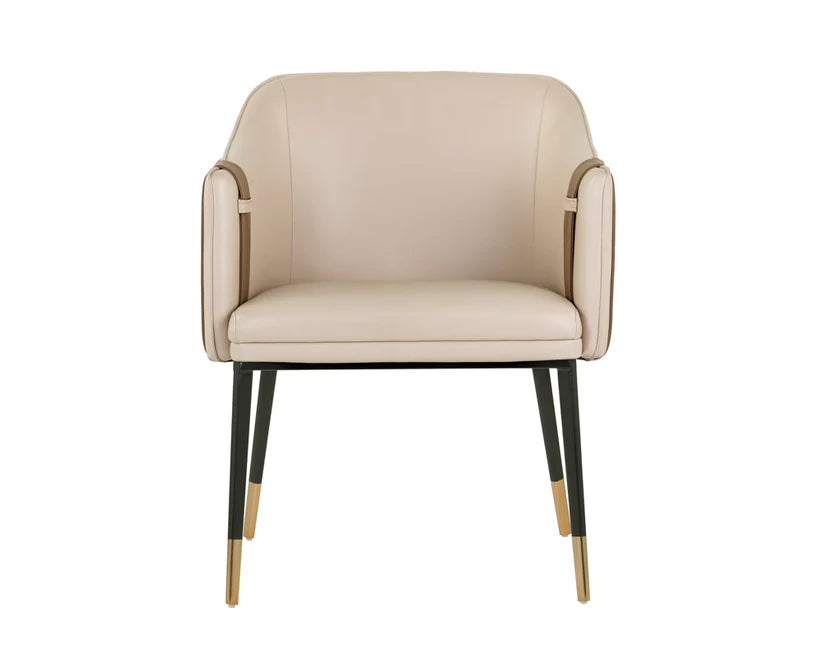 Carter Dining Armchair Napa Beige / Napa Tan