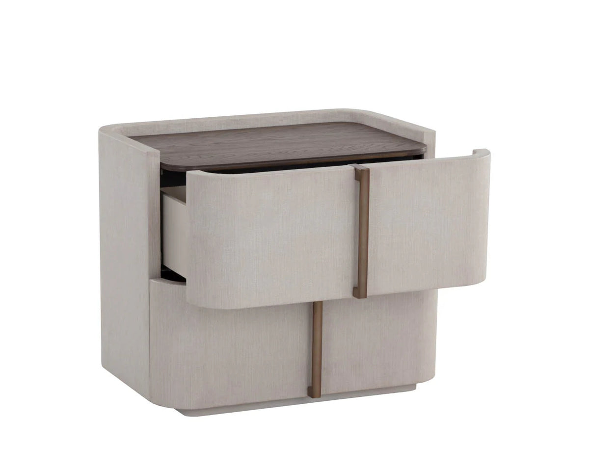 Jamille Nightstand  - Small (Cream)