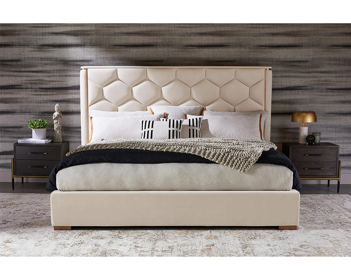 Buy Alisha Bed in Houston | Bedroom | Modern Furniture Bebold