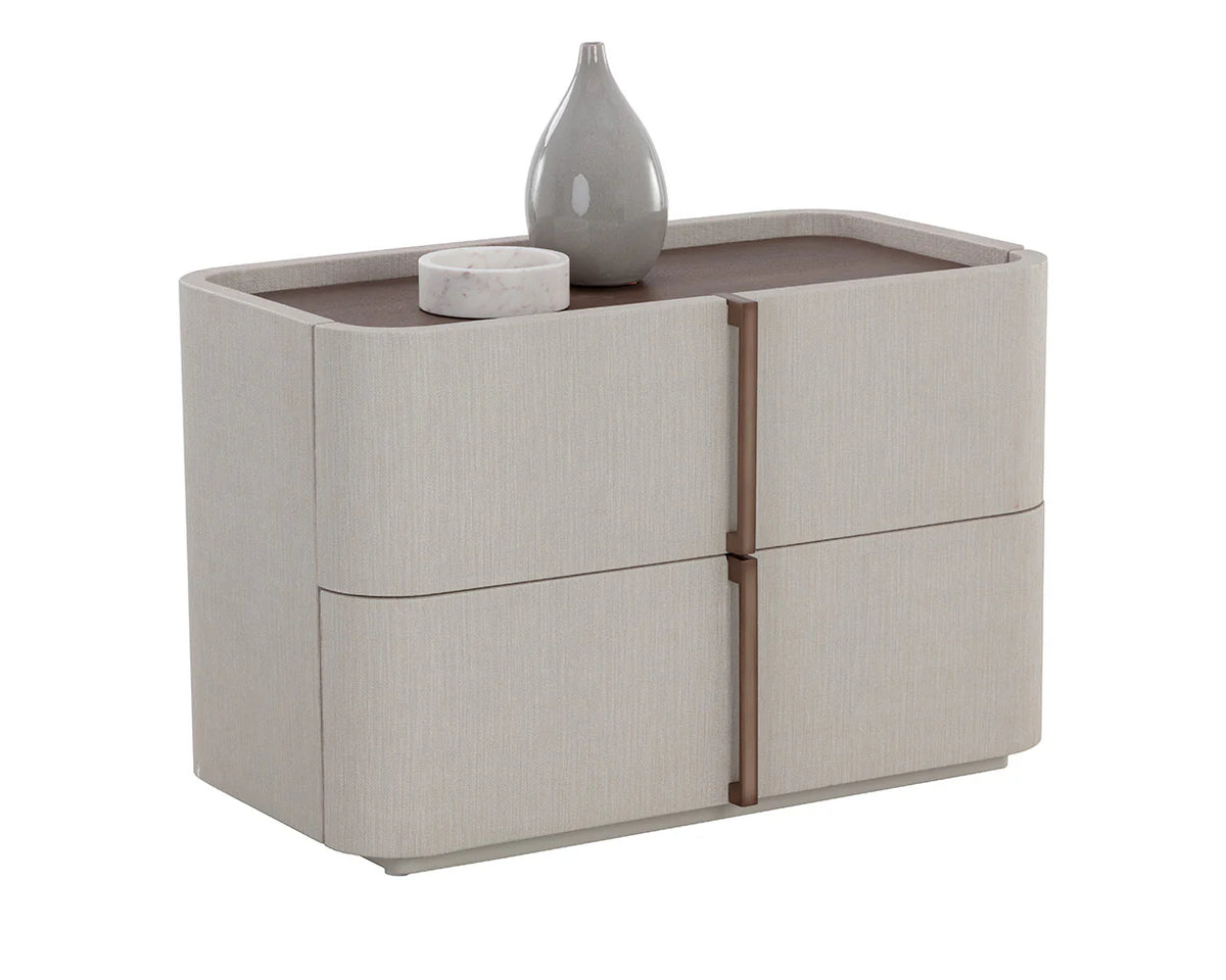 Jamille Nightstand - Large (Cream)