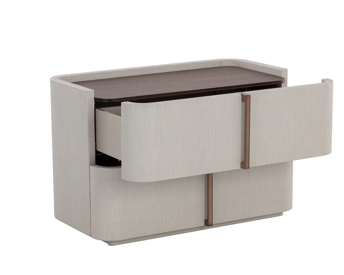 Jamille Nightstand - Large (Cream)