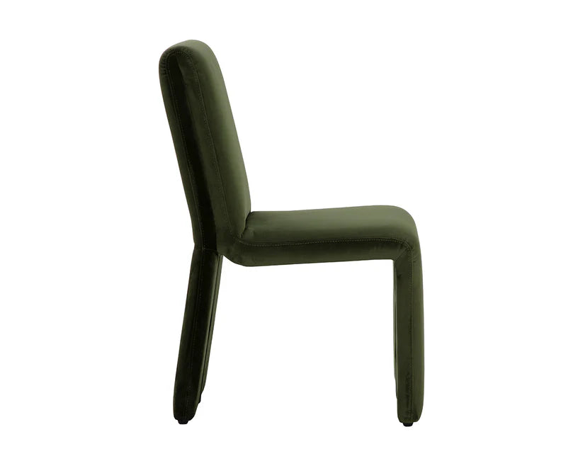 Cascata Dining Chair Moss Green