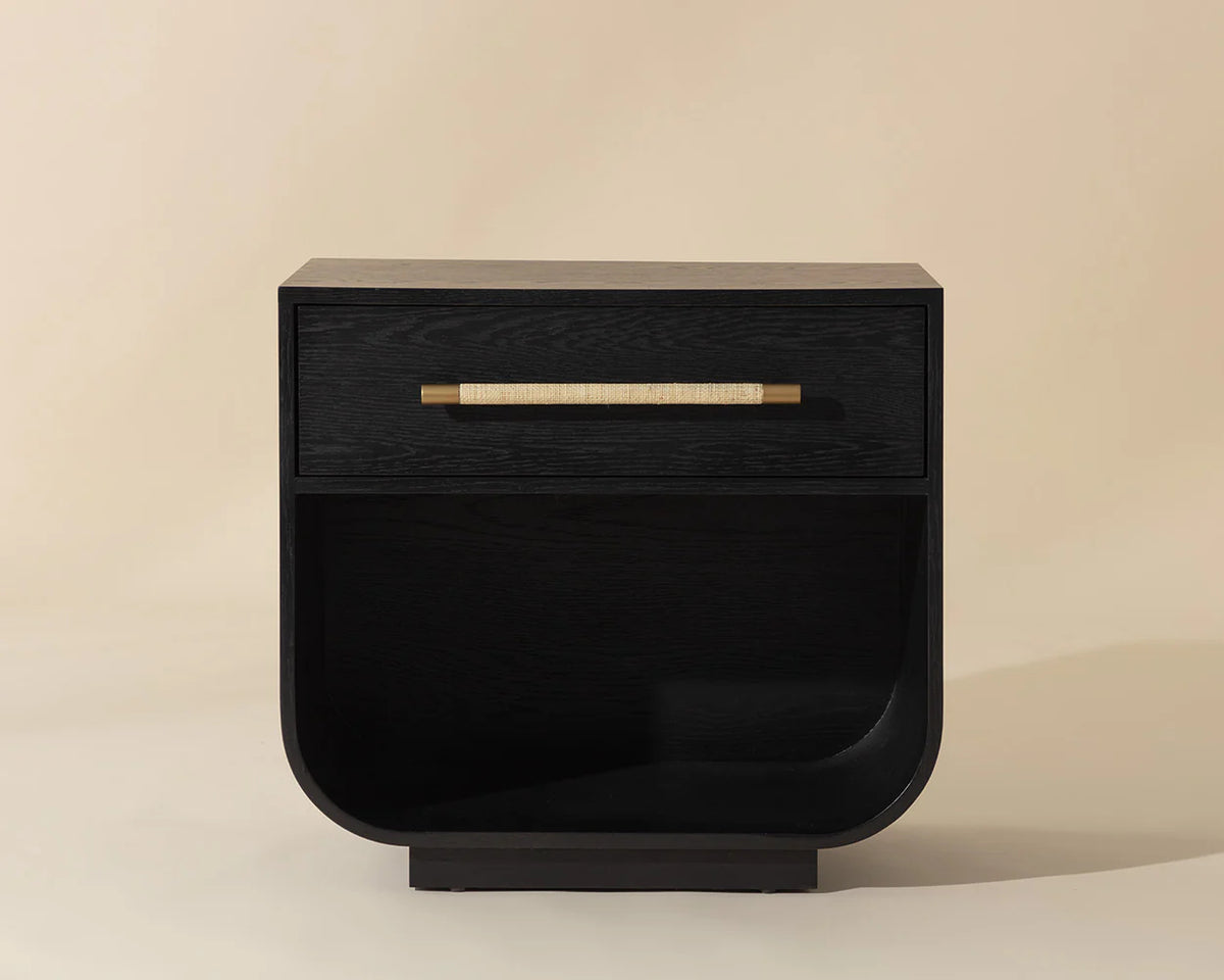 Tarrant Nightstand Black