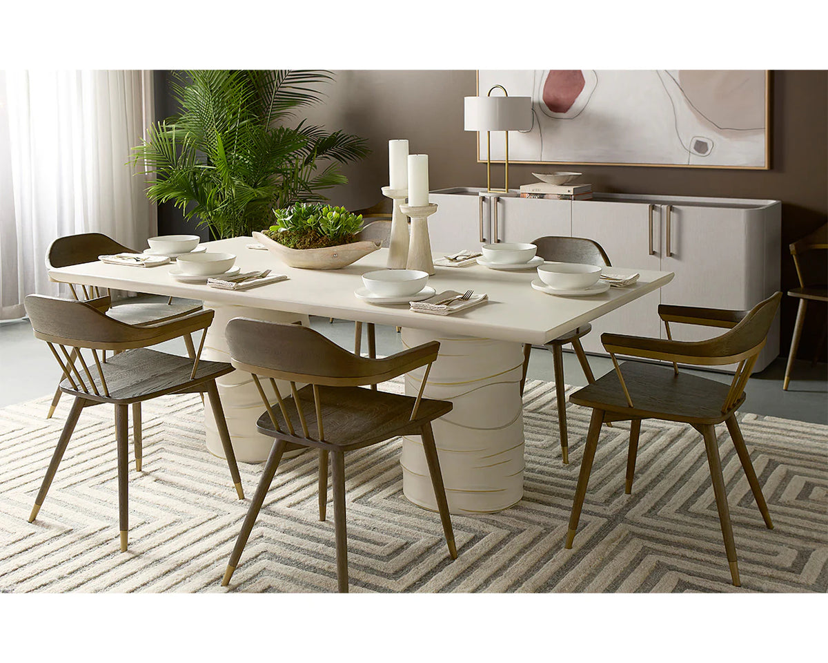 Alanya Dining Table - 84" - Rectangular