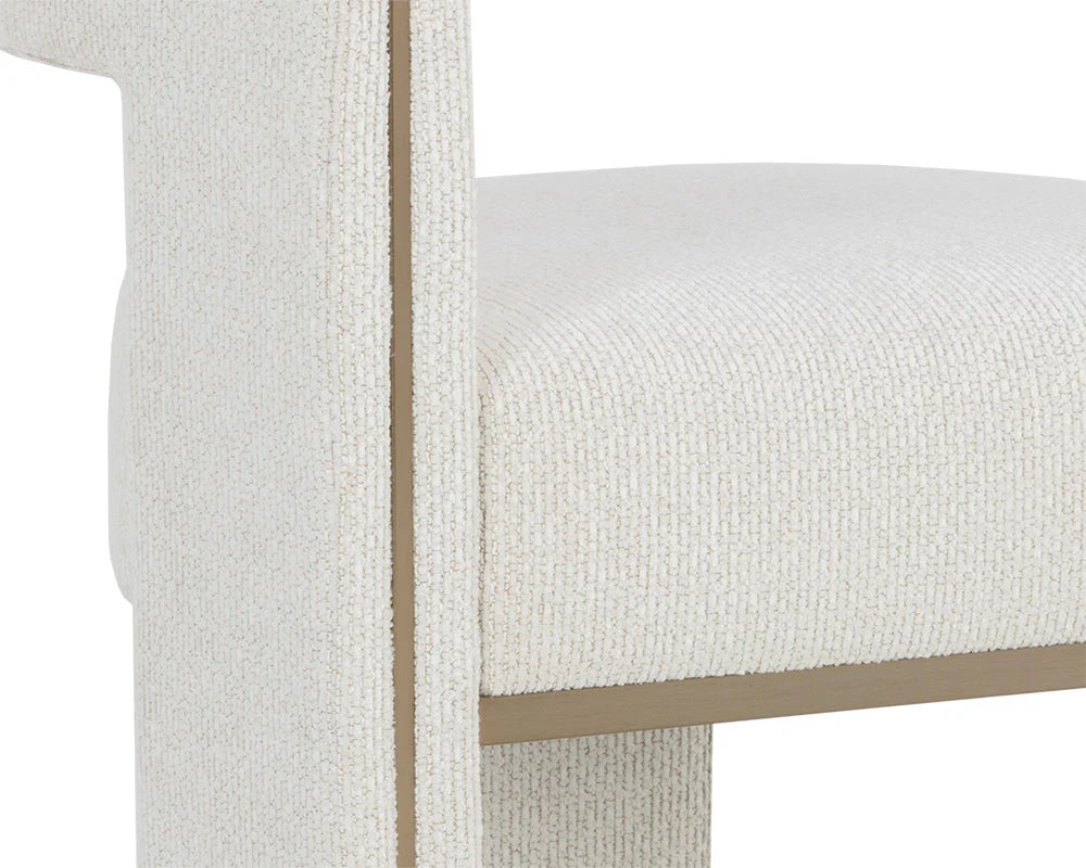 Adamina Dining Armchair Rhea Light Barley