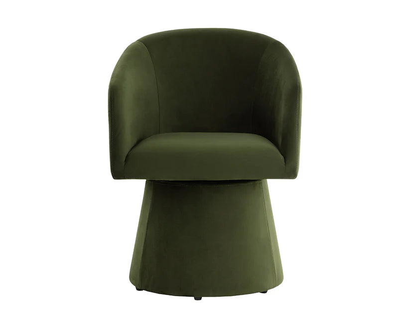 Buy Etta Swivel Dining Armchair in Houston | Dining Room | BeBoldFurniture