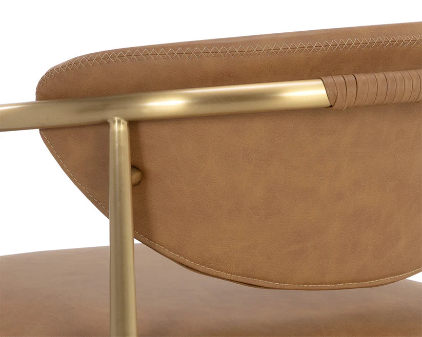 Heloise Dining Armchair Milliken Cognac