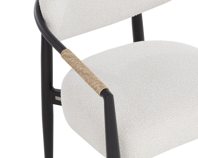 Marita Dining Armchair - Black