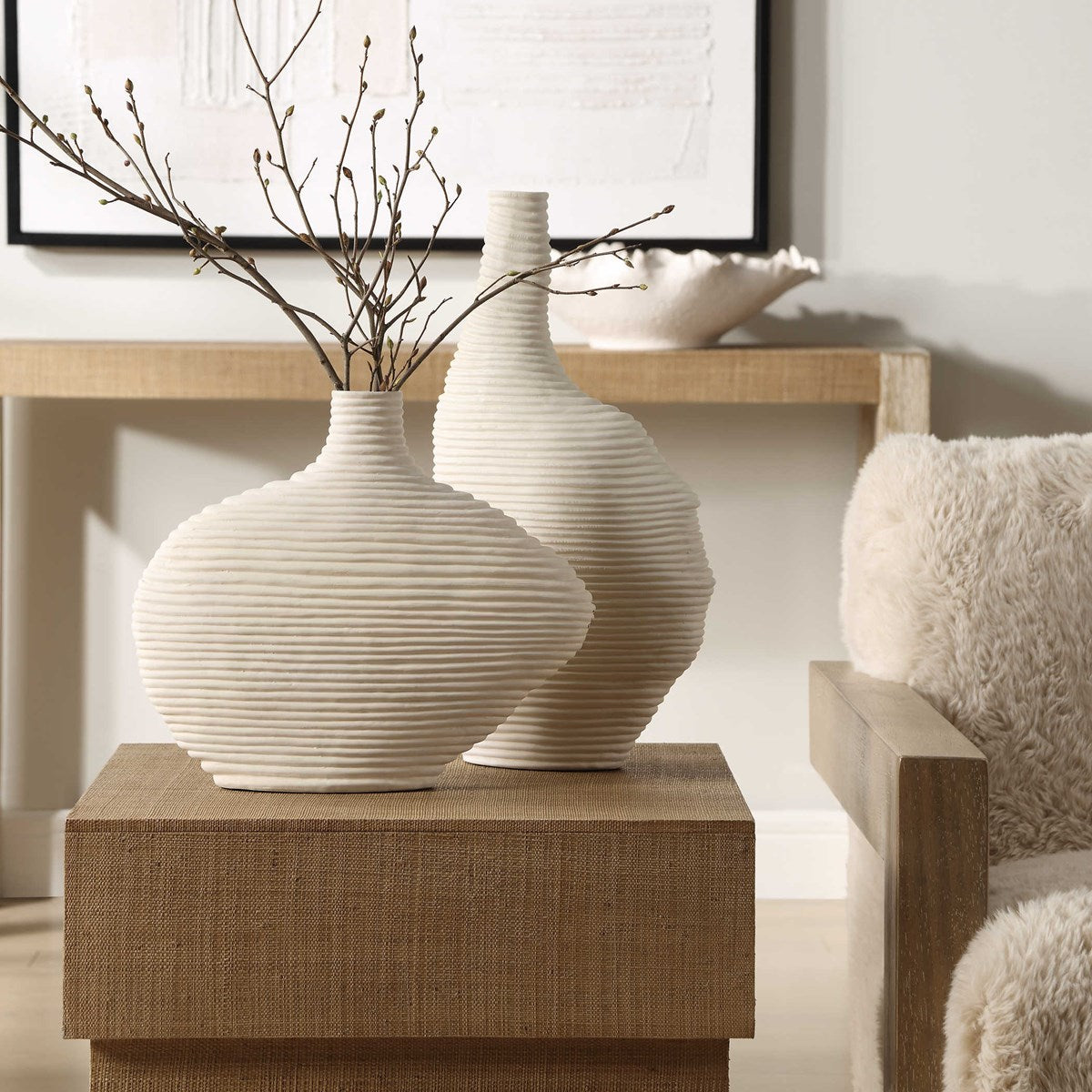 Duostacked Vases S/2 | BeBoldFurniture