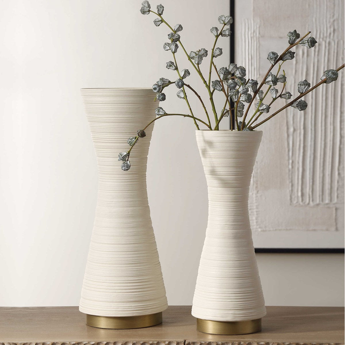 Ridgeline Vases Set of 2 | BeBoldFurniture