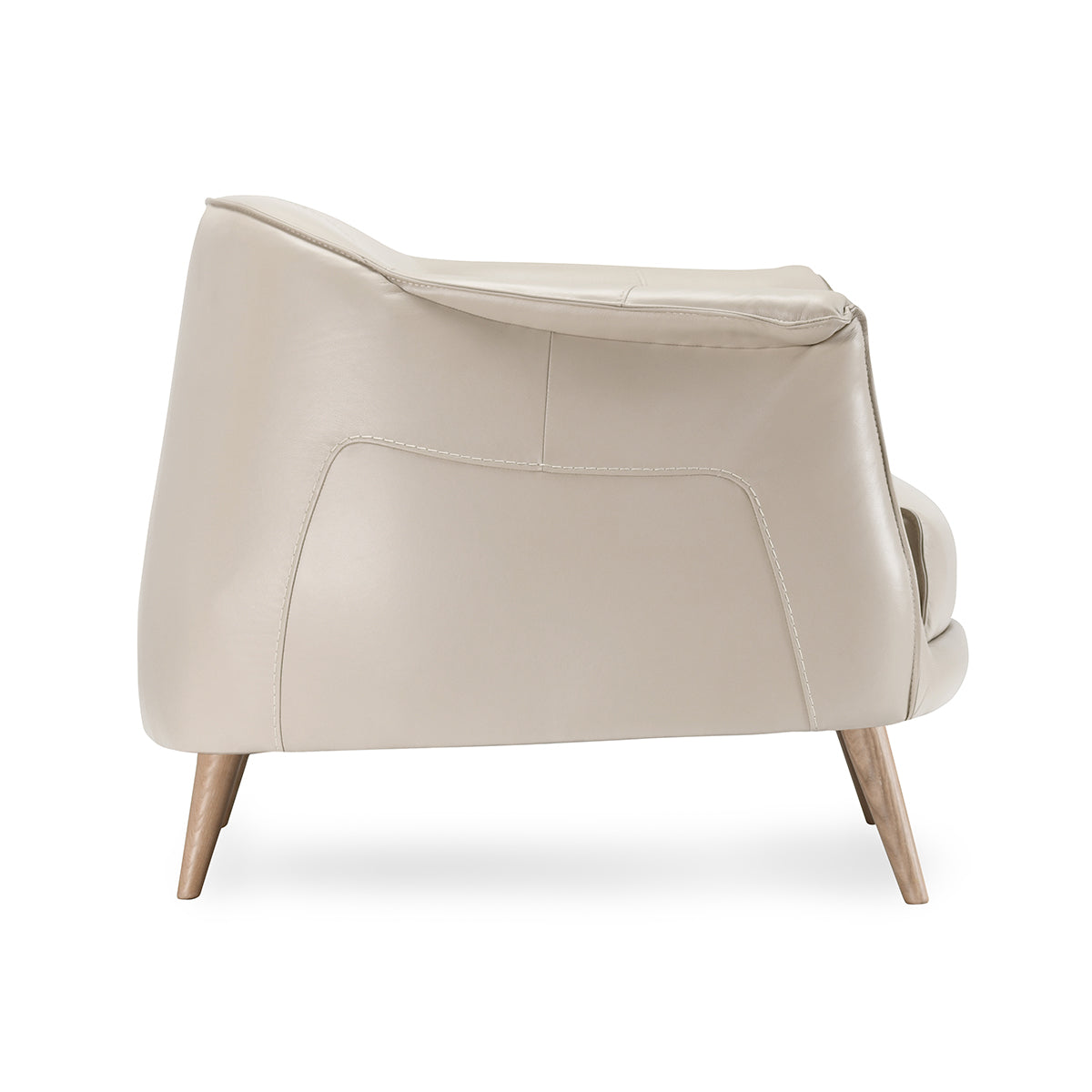 Martel Club Chair Ivory | BeBoldFurniture