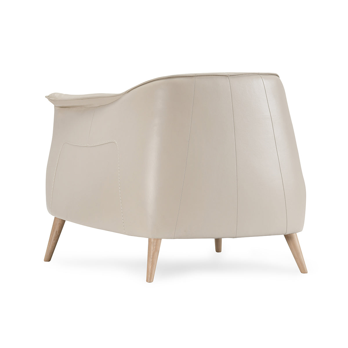 Martel Club Chair Ivory | BeBoldFurniture