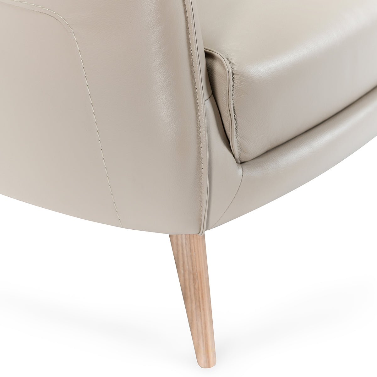 Martel Club Chair Ivory | BeBoldFurniture