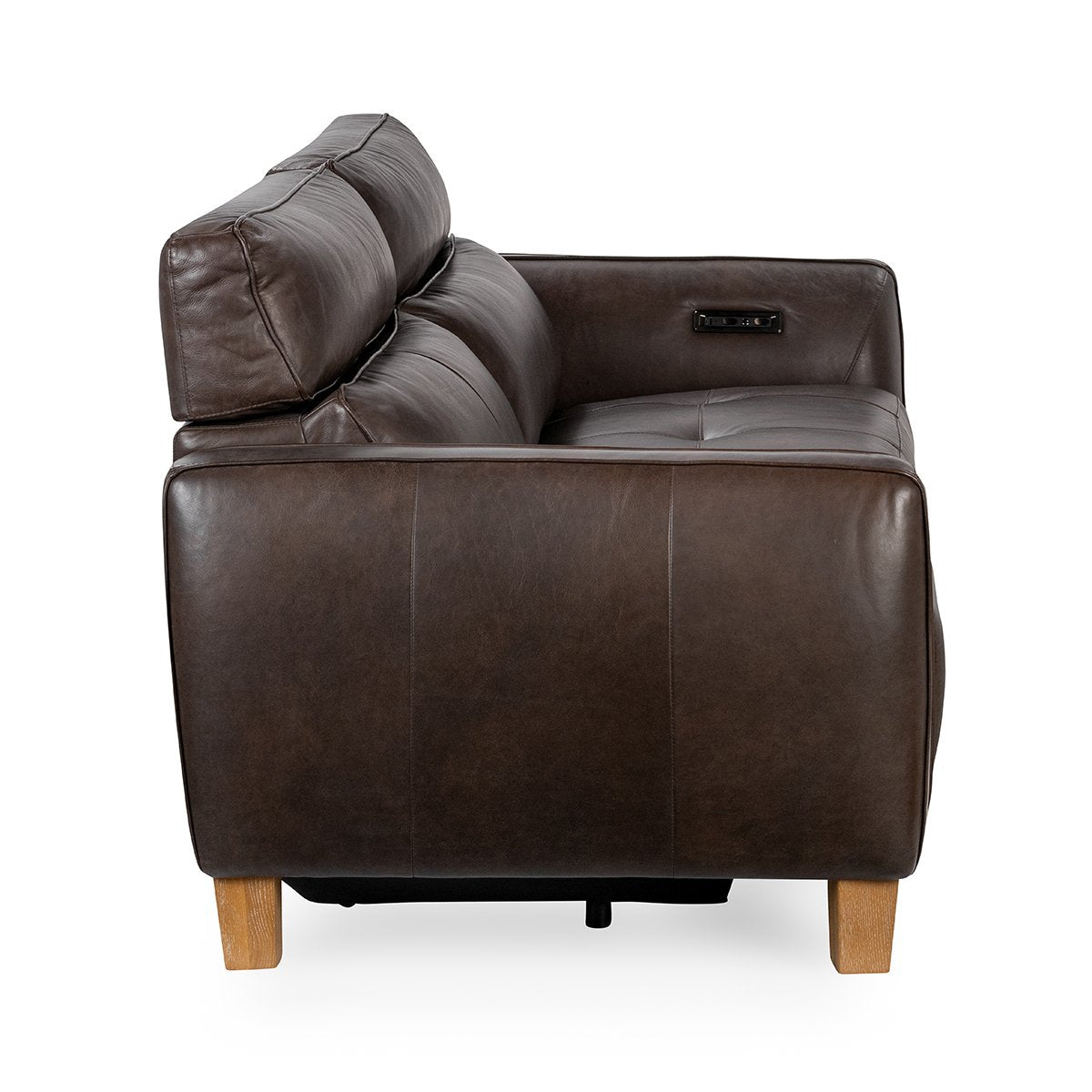 Conway 2pc Power Recliner Sofa Brown | BeBoldFurniture