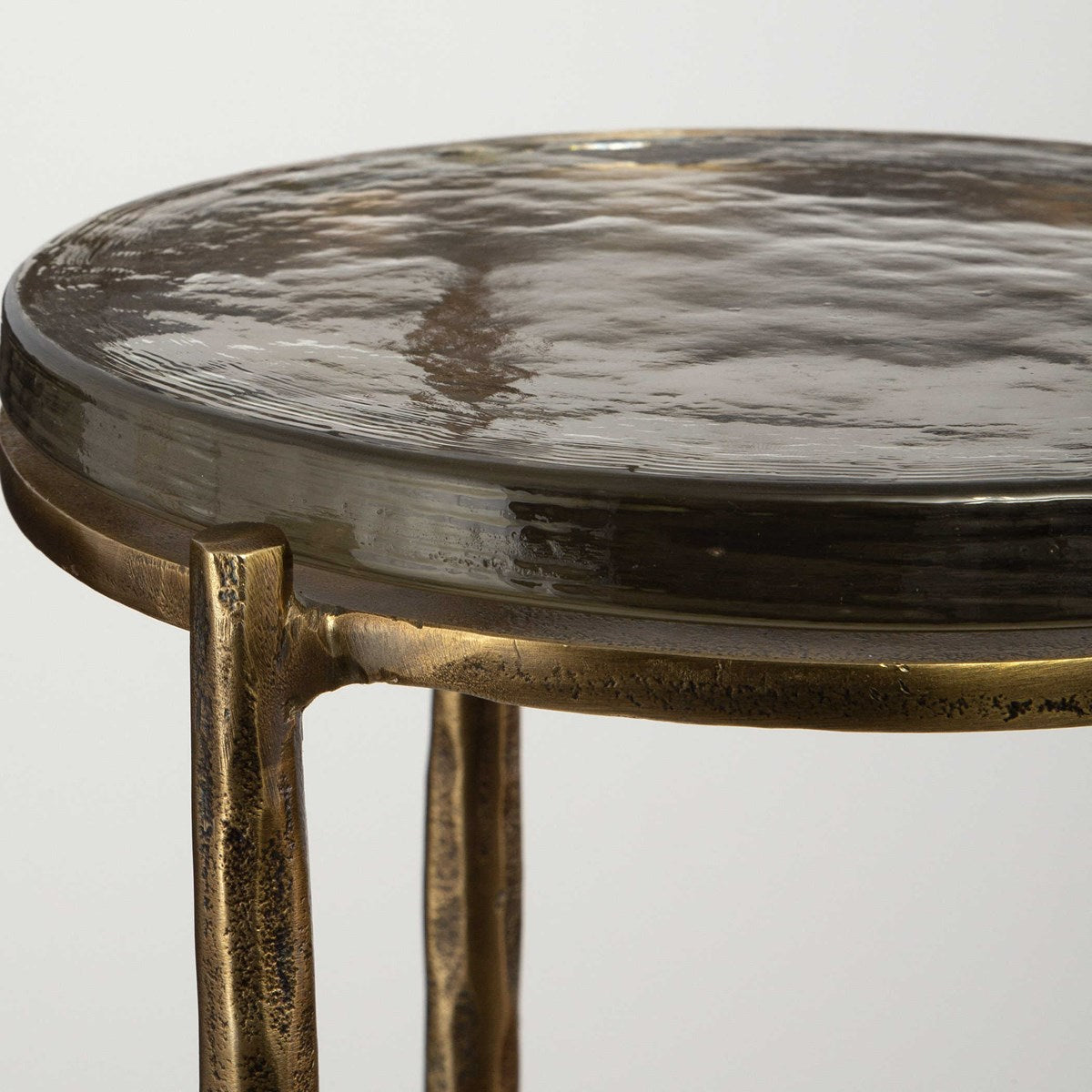 Eternity Accent Table Brass | BeBoldFurniture