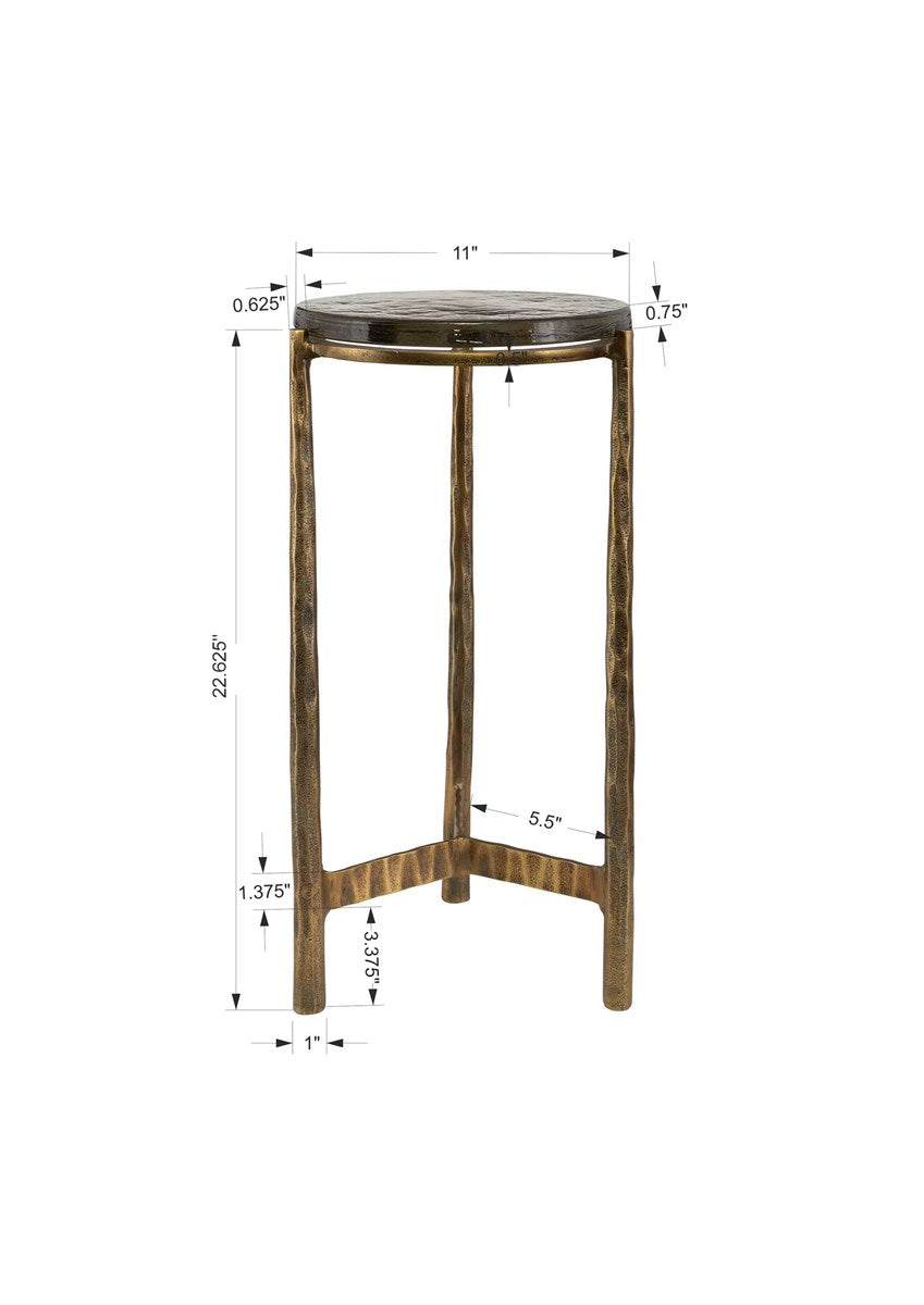 Eternity Accent Table Brass | BeBoldFurniture