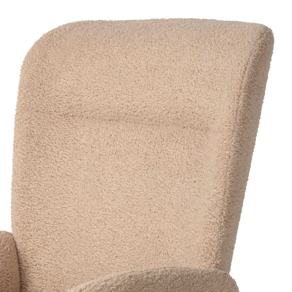 Cade Desk Chair Sheepskin Camel | BeBoldFurniture