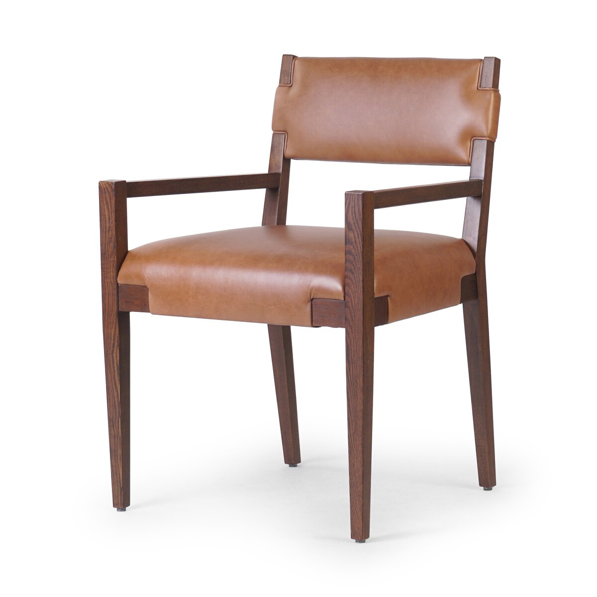 Tamari Dining Armchair Sonoma Chestnut | Be Bold Furniture