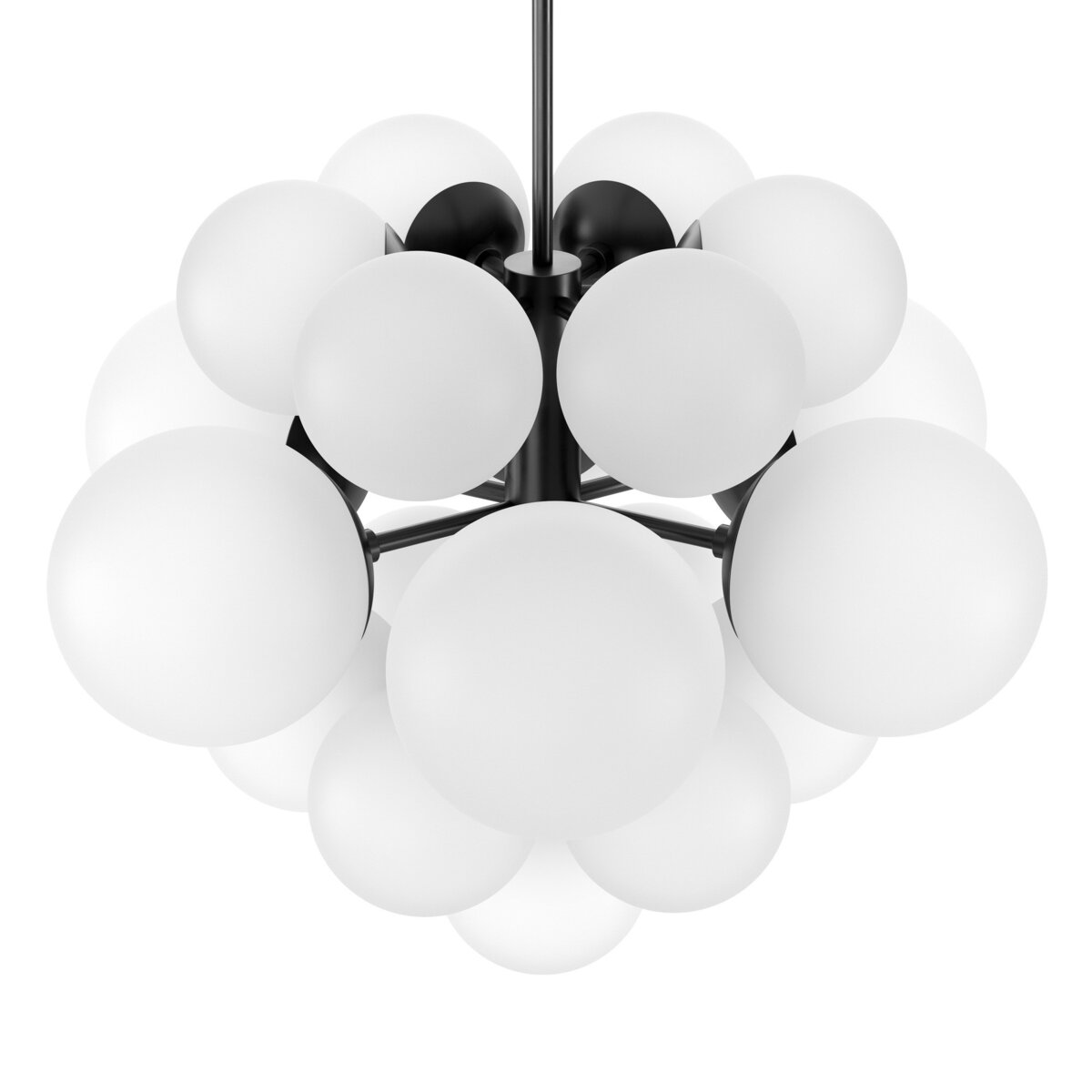 Nova Chandelier Black Gunmetal