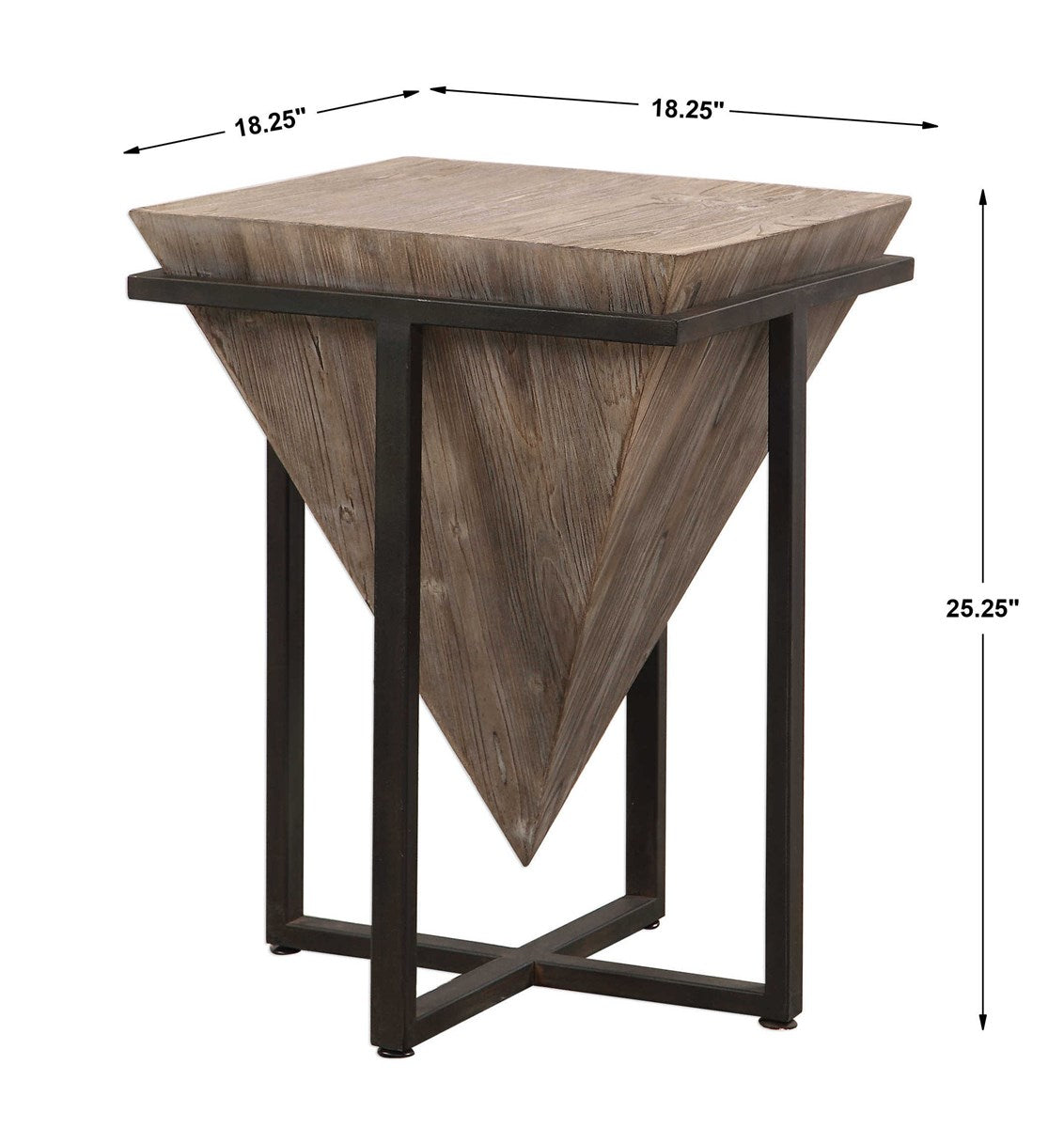 Bertrand Natural Accent Table | BeBoldFurniture