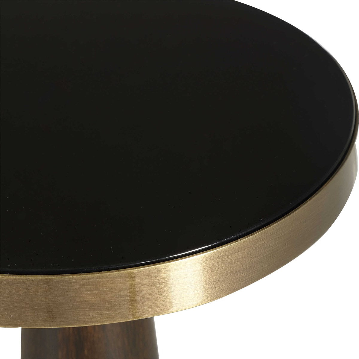 Fortier Accent Table Espresso | BeBoldFurniture