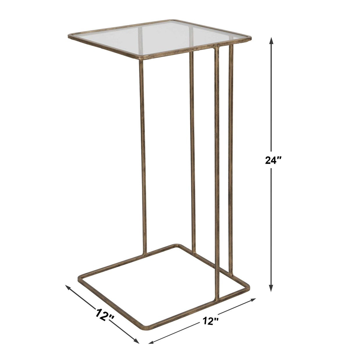 Cadmus Accent Table Gold | BeBoldFurniture