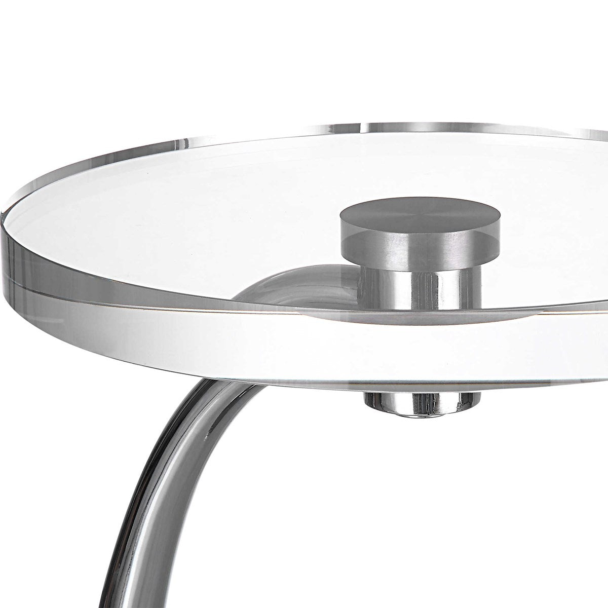 Waveney Drink Table Nickel | BeBoldFurniture