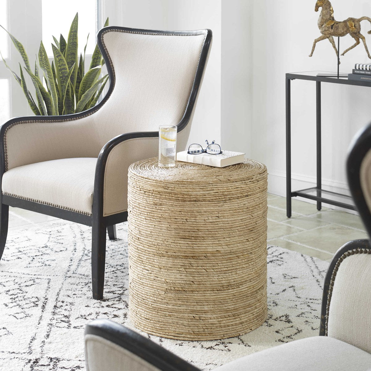 Rora Round Accent Table | BeBoldFurniture