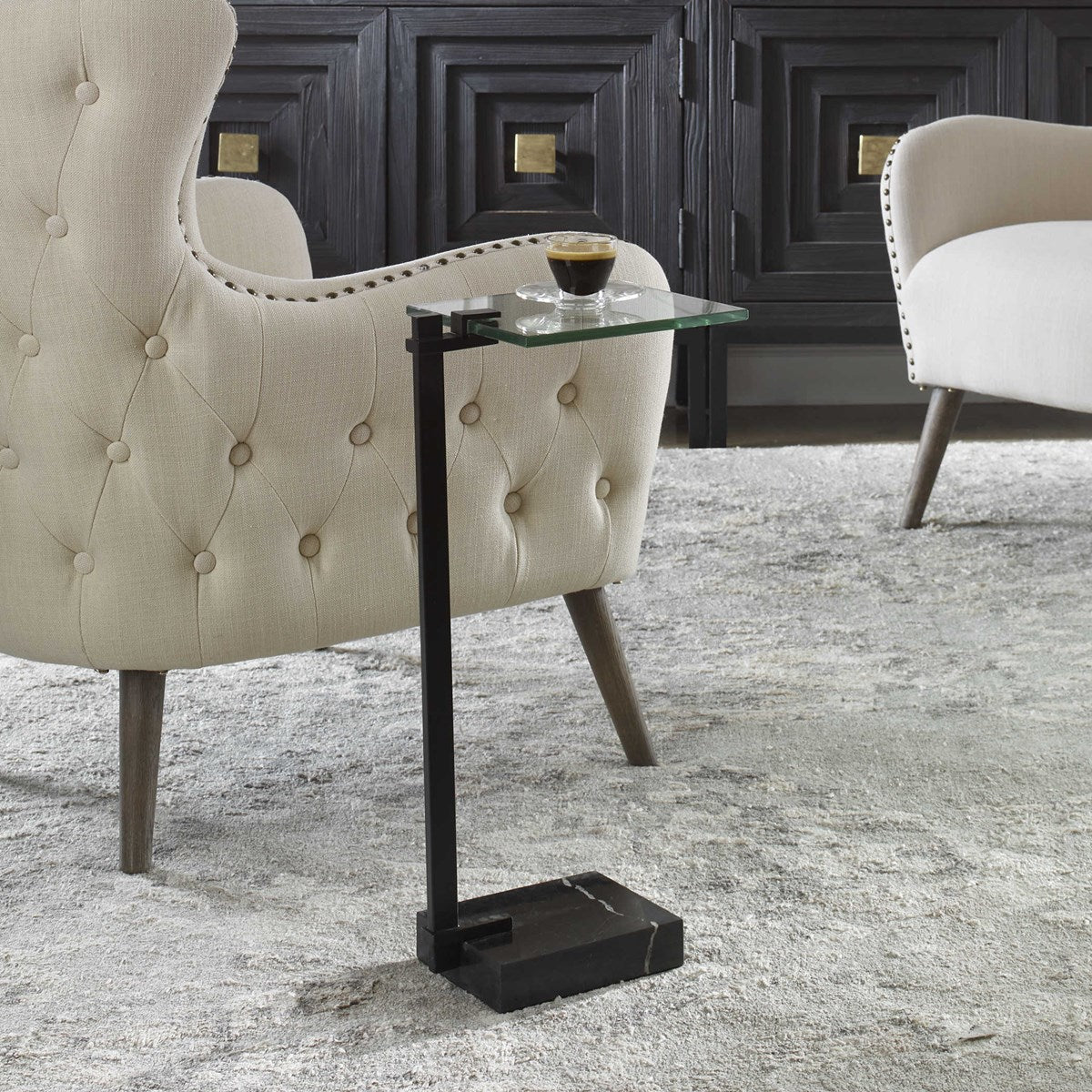 Butler Accent Table Black | BeBoldFurniture